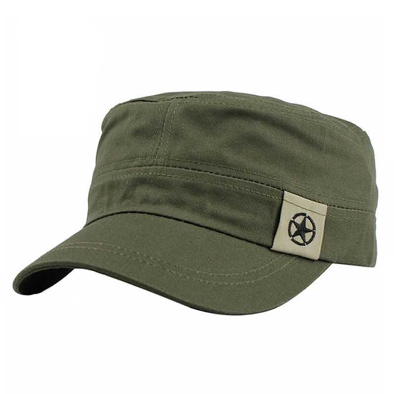 Military Denim Nautical Hat