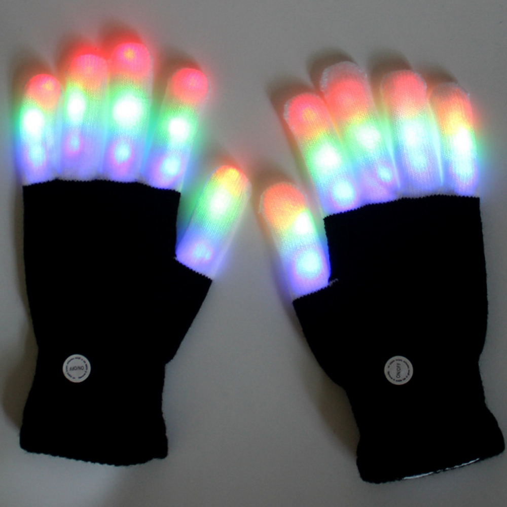 LED Fingertip Gloves