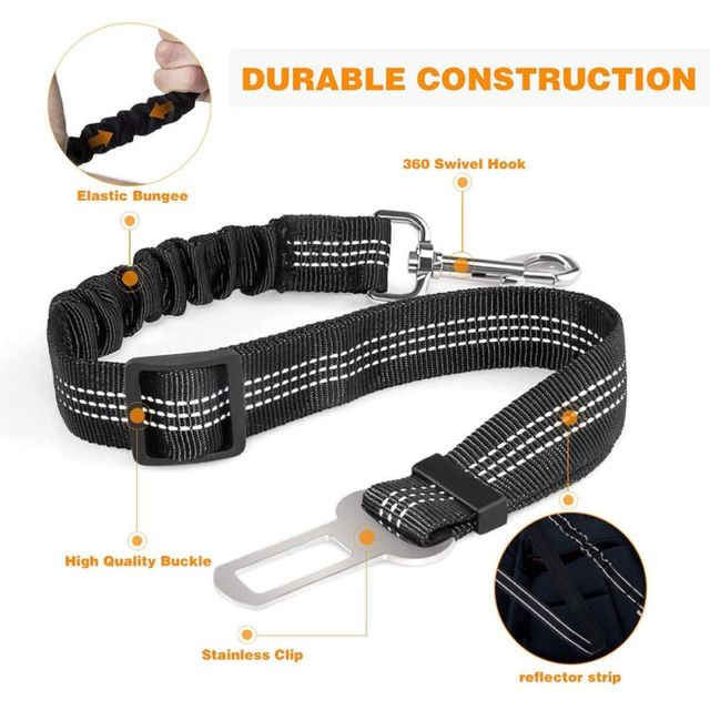 Car Dog Lead Belt