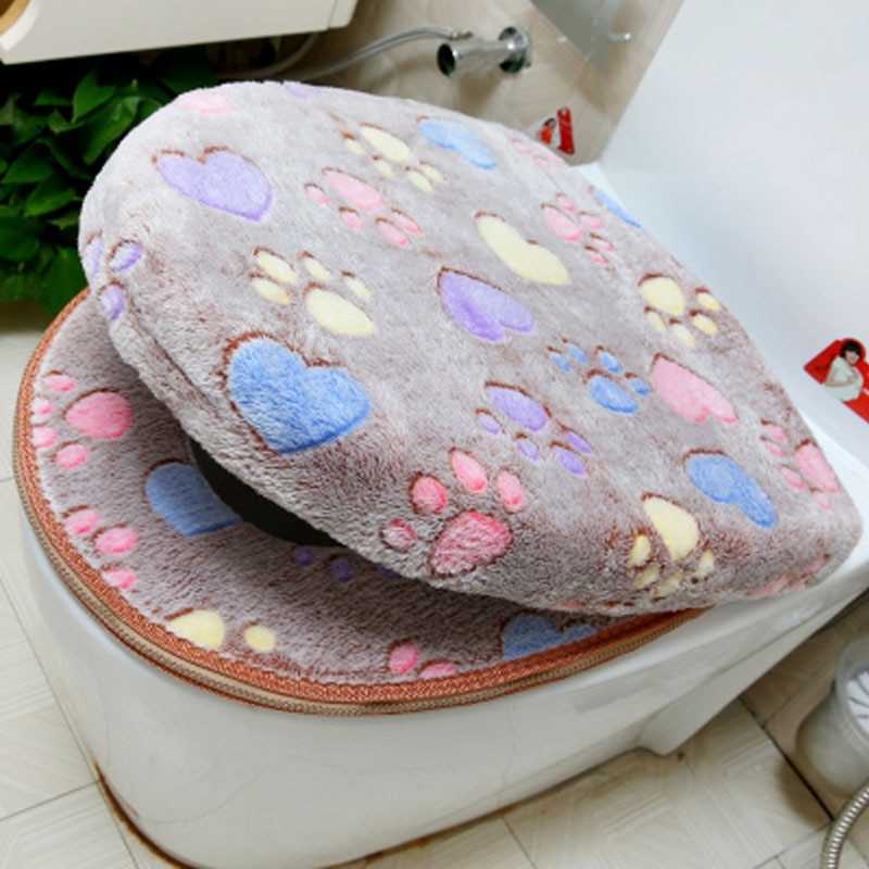 Plush Toilet Seat Cover