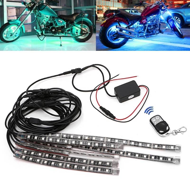 8 Pcs Underbody LED Kit