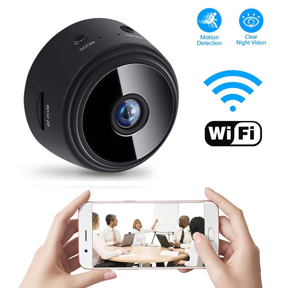 1080P WiFi IP Security Camera | Wireless Indoor/Outdoor, Night Vision, Motion Detection, Q6 Model