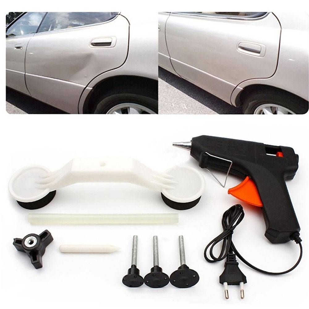 how to use car dent repair puller