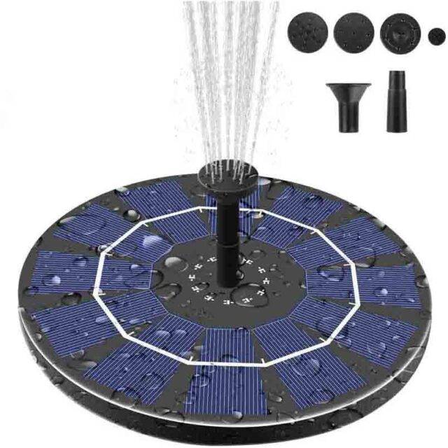 Portable Solar Power Fountain - SPECIAL OFFER