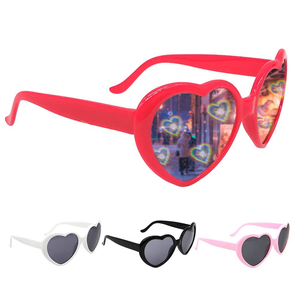 heart diffraction glasses