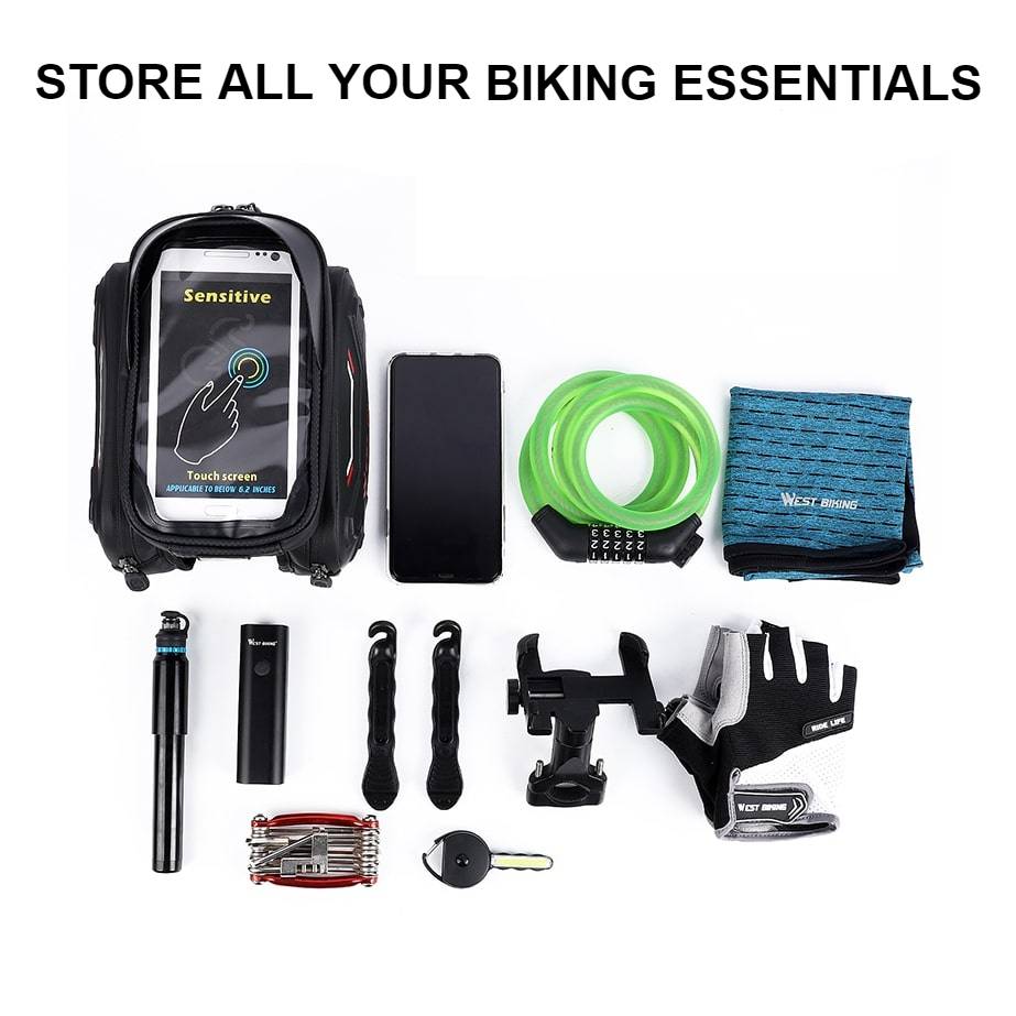 Waterproof Bicycle Touch Screen Bag