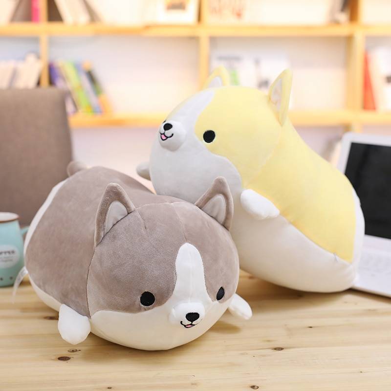 Cute Corgi Plush Pillow