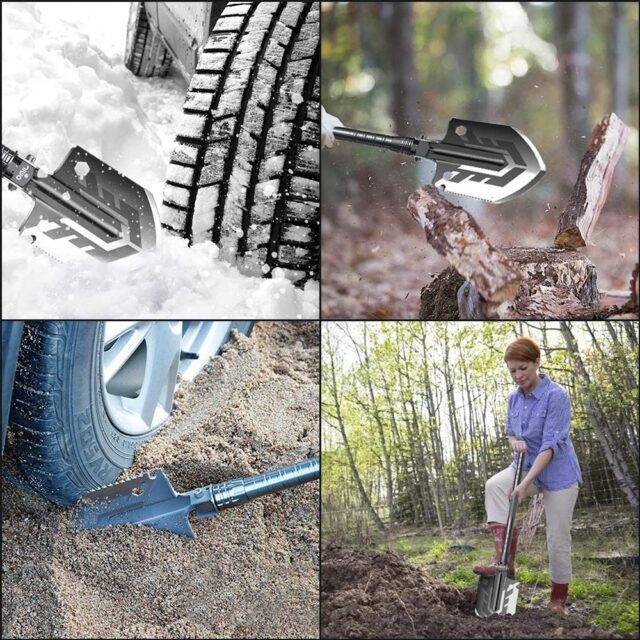 Multi-Purpose Folding Shovel