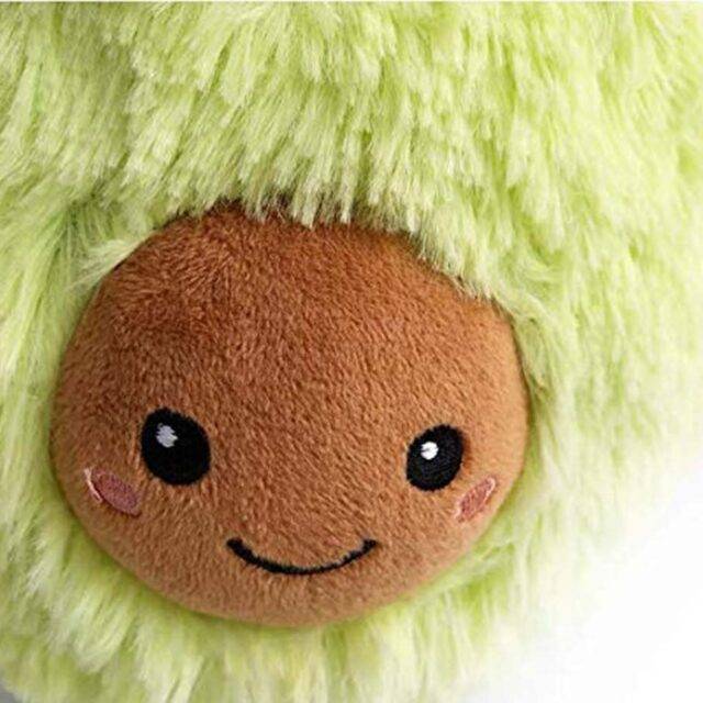 Huggable Plush Avocado Toy