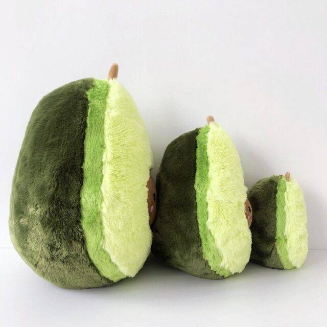 Huggable Plush Avocado Toy