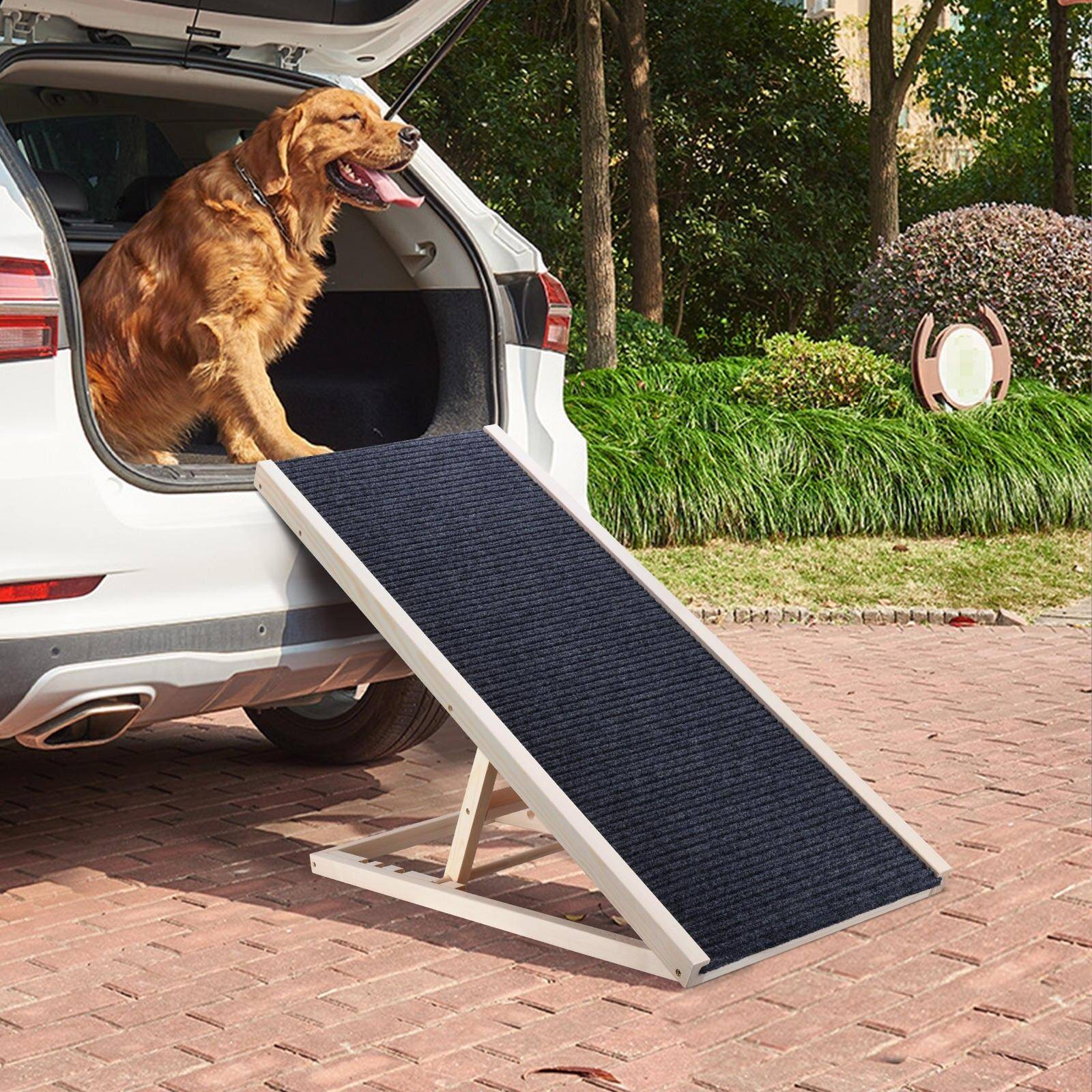 Carpeted Dog Ramp | asghedom.com