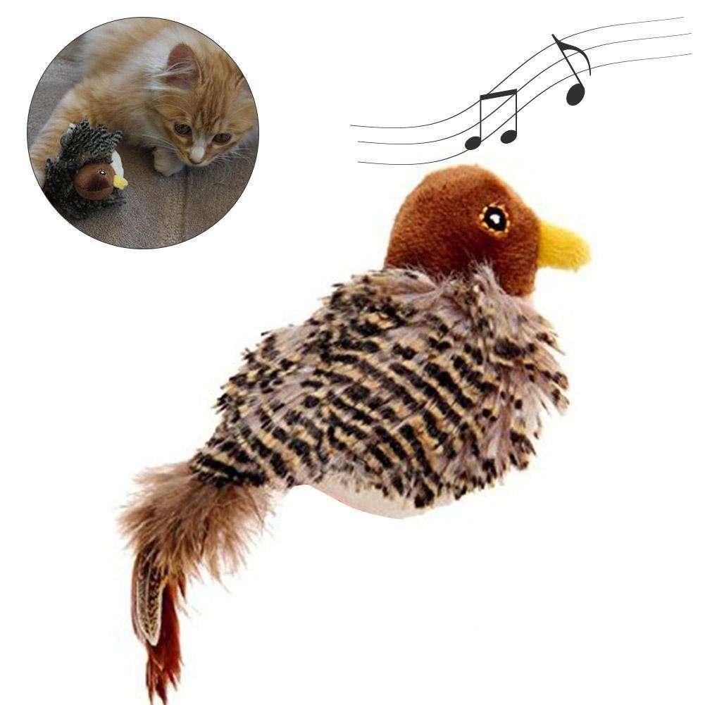 Bird Cat Toy That Chirps | asghedom.com