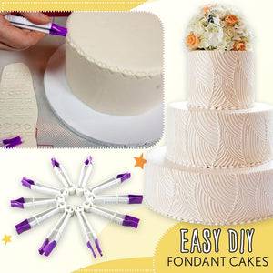 Fondant Crimper Tool Set