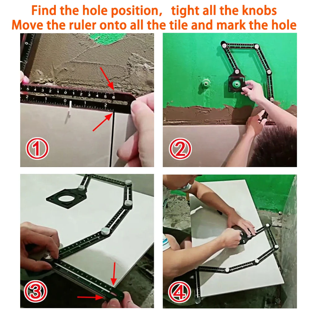 Multi Angle Measuring Ruler