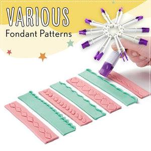 Fondant Crimper Tool Set