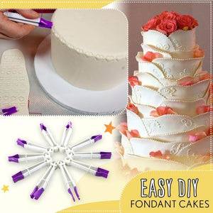 Fondant Crimper Tool Set