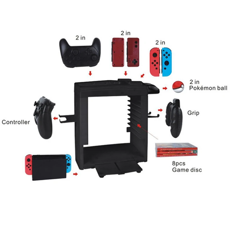 For-Nintendo-Switch-Storing-&-Charging-Stand-10